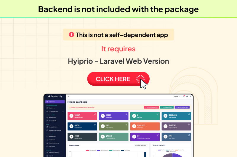 Hyiprio - Smart Investment Flutter App